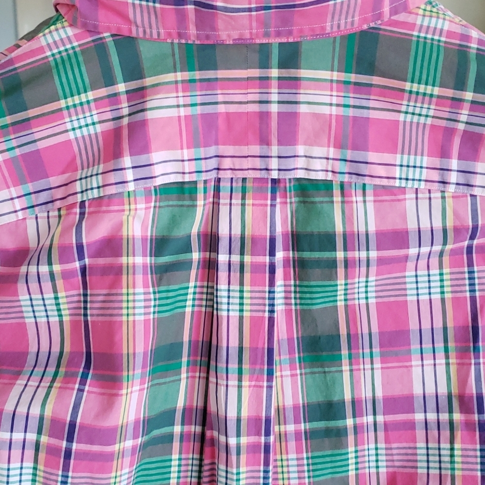 Ralph Lauren plaid long sleeve shirt - Picture 4 of 4